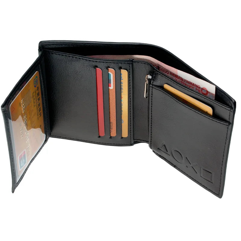 High quality gaming console shaped men's wallet, stylish and card holder