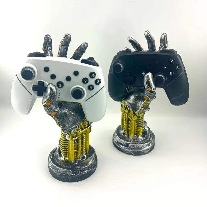 Desktop Mechanical Arm Gaming Controller Storage Holder Headphone Stand For SONY PS5 PS4 Gamepad Bracket Airpods Max Men Gifts