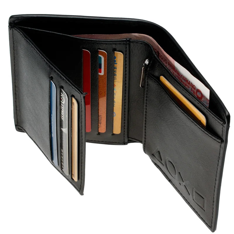 High quality gaming console shaped men's wallet, stylish and card holder