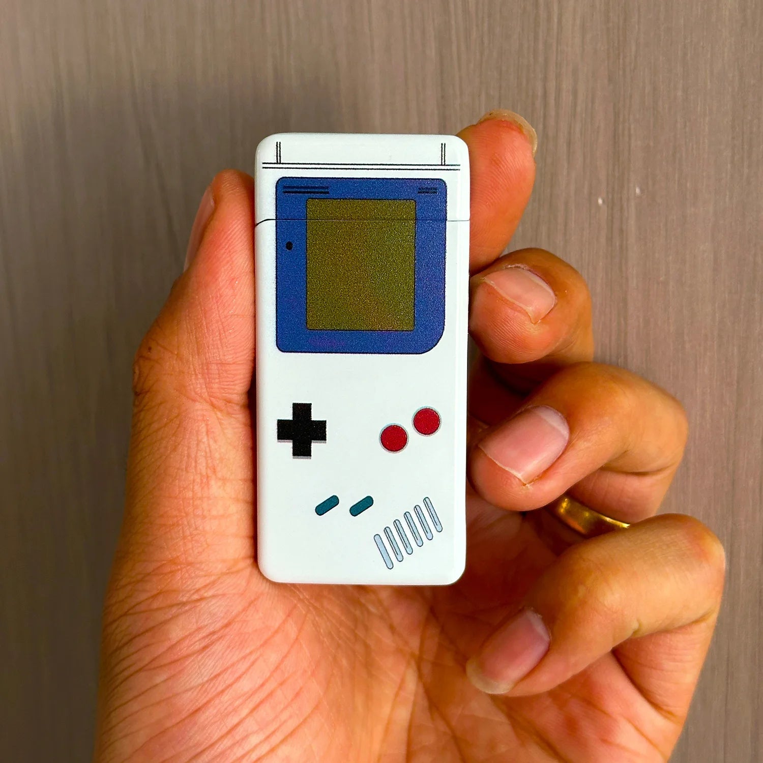 New Electric Rechargeable Game Machine Pattern Lighter Windproof USB Charging Dual Arc Cigarettes Lighters & Smoking Accessories