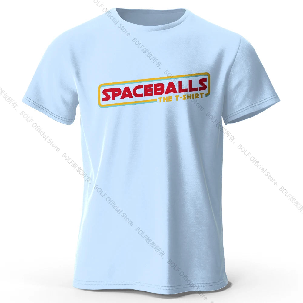 Spaceballs The T-Shirt 100% Cotton Oversized Sci-Fi Graphic Tees for Men Women Nerd